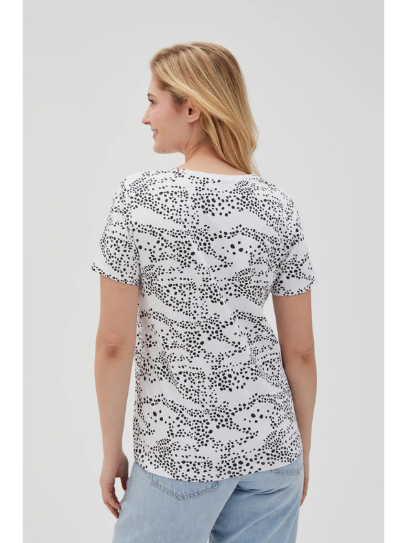 Moodo CAMICIA DONNA L-TS-4631 BIANCO Moodo