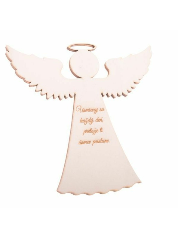 Casa de Engel Angelo in legno con scritta (SK), 0/100