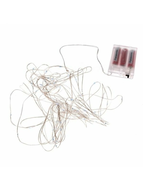 Casa de Engel Catena luminosa LED 50 LED, luce fredda, 0/100