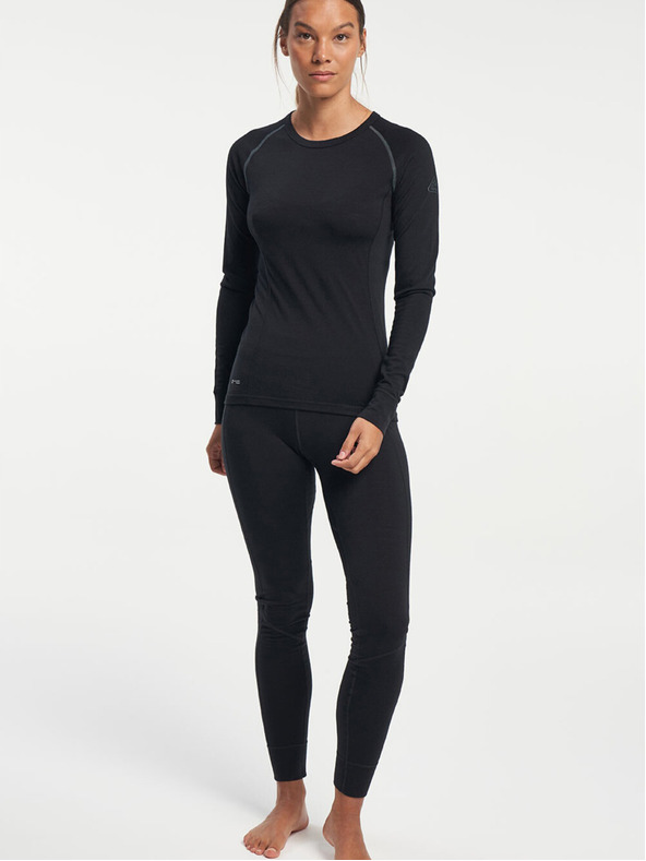 Tenson top funzionale da donna a maniche lunghe TENSON Himalaya Baselayer Merino Top W nero