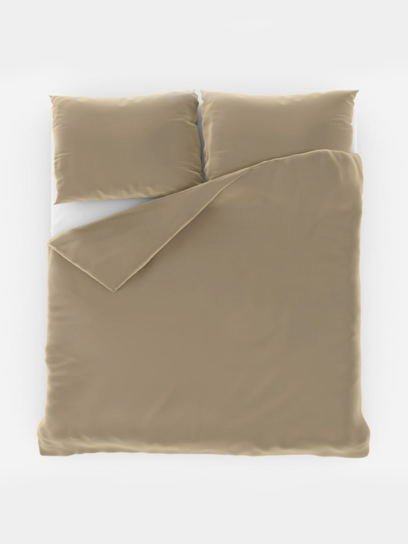 Kvalitex Lenzuola di raso LUXURY COLLECTION 140x200, 70x90cm beige