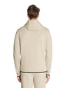 Celio Felpa uomo beige con cappuccio Celio Lenewyoke