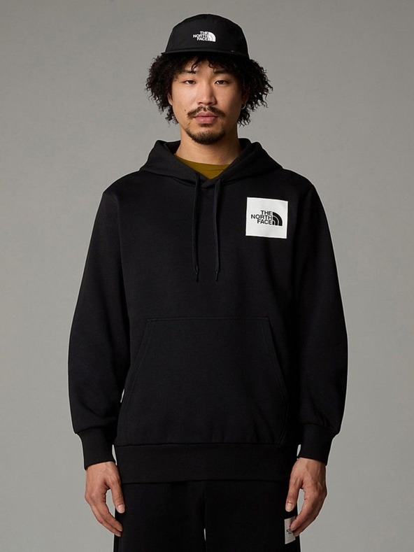 The North Face Felpa con cappuccio nera The North face Fine Hoodie