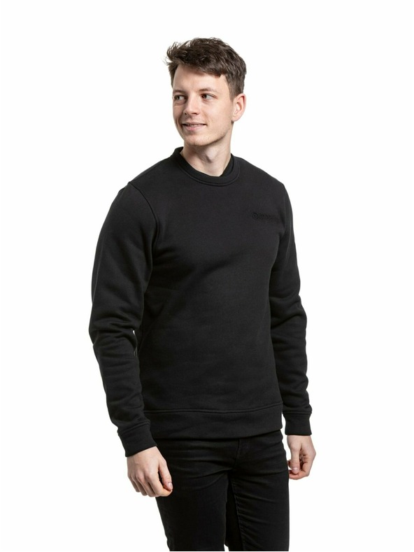 Meatfly Meatfly felpa maschile Luke Crewneck Black