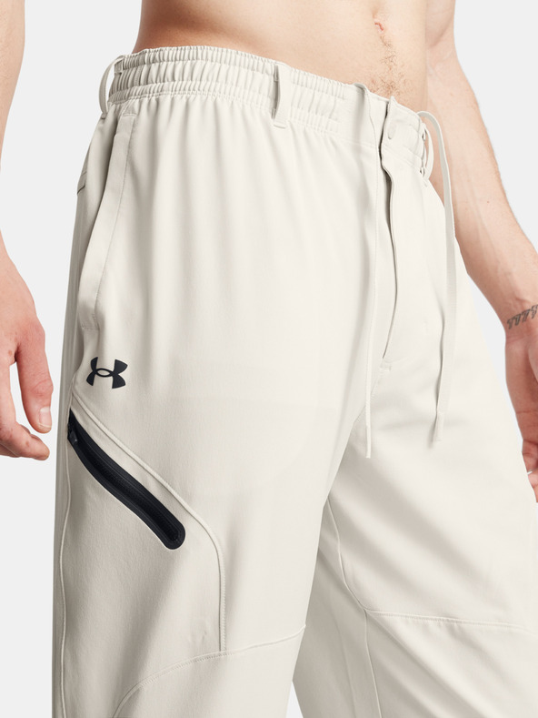 Under Armour Pantaloni uomo Under Armour UA Unstoppable Joggers-WHT
