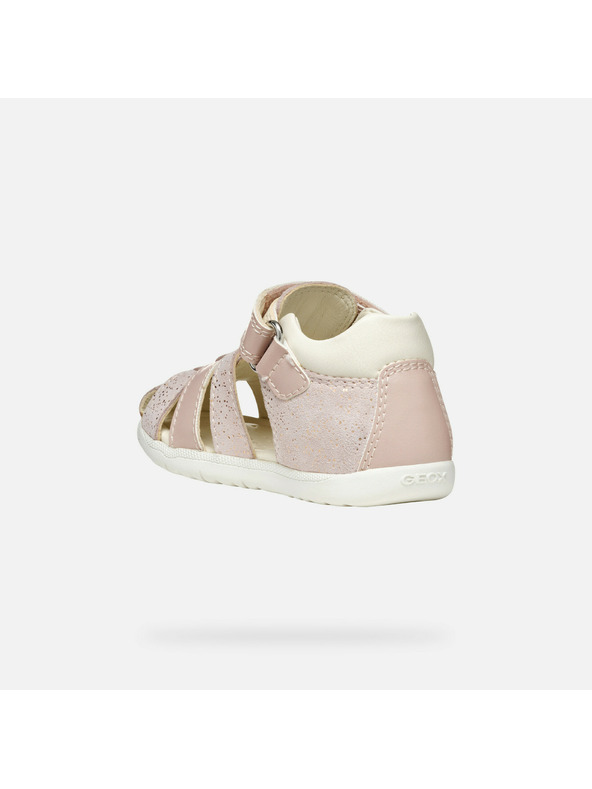 Geox Girls' first steps Geox Macchia Pink