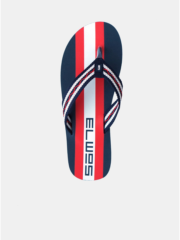 Sam 73 Infradito a righe rosse e blu da uomo SAM 73