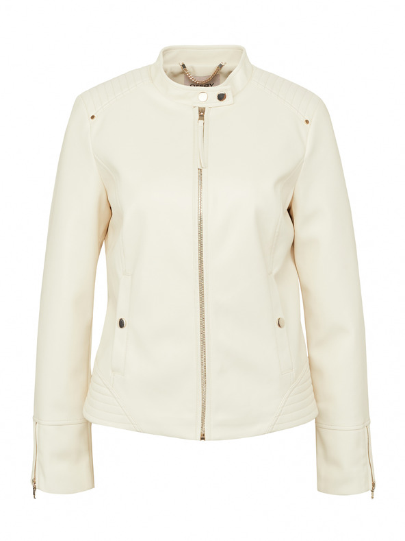 Orsay Giacca panna con collo alto da donna ORSAY