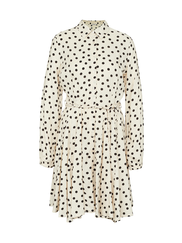 Orsay Vestito camicia panna al ginocchio da donna ORSAY