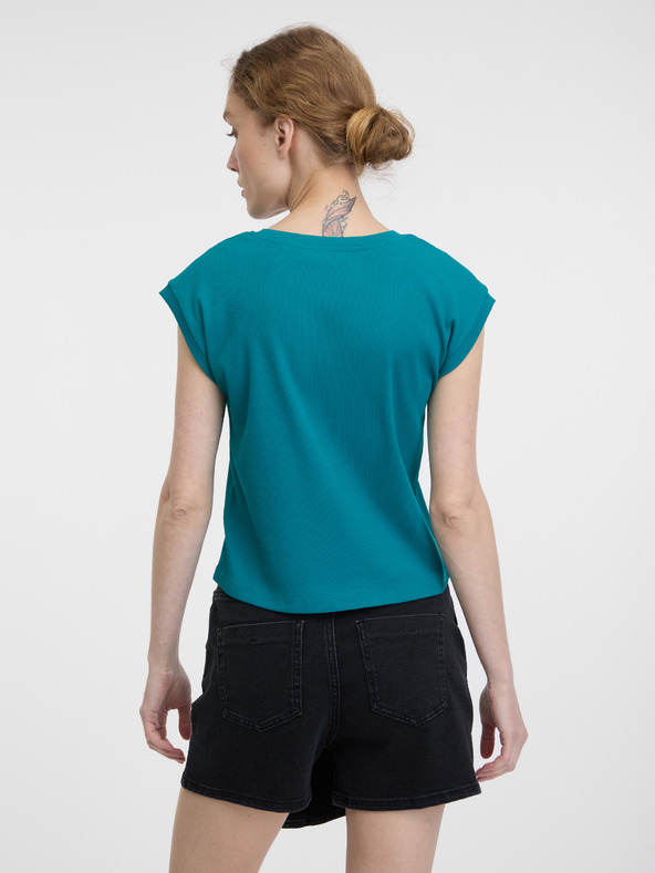 Orsay Maglietta turchese a maniche corte da donna ORSAY