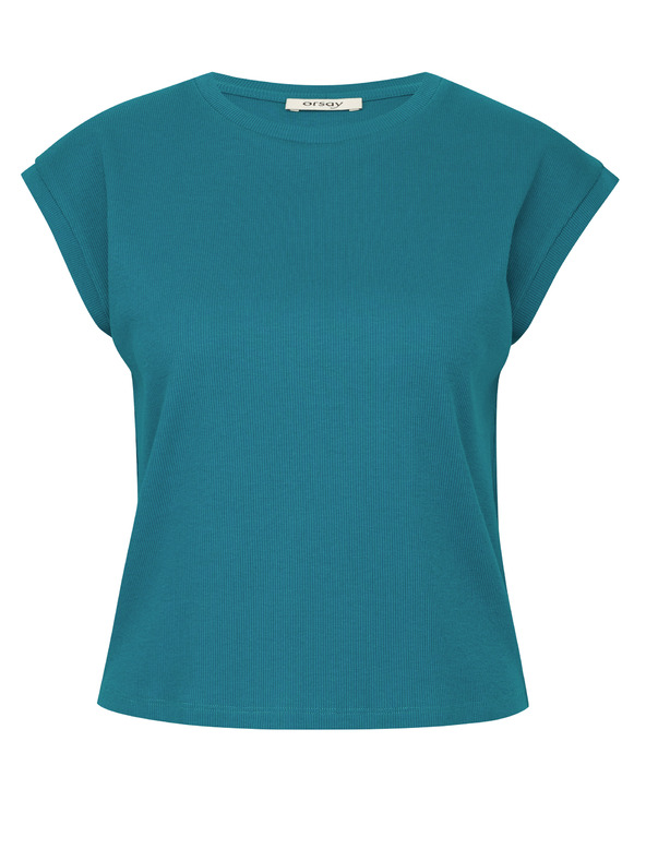 Orsay Maglietta turchese a maniche corte da donna ORSAY