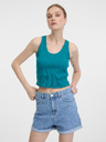 Orsay Top crop turchese da donna ORSAY