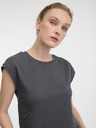 Orsay T-shirt corto grigio a maniche corte da donna ORSAY