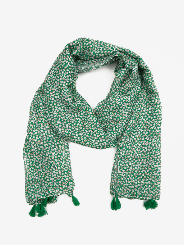 Orsay Foulard verde a fiori ORSAY