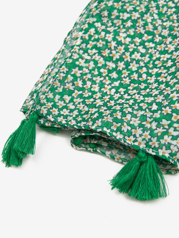 Orsay Foulard verde a fiori ORSAY