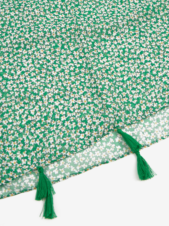 Orsay Foulard verde a fiori ORSAY