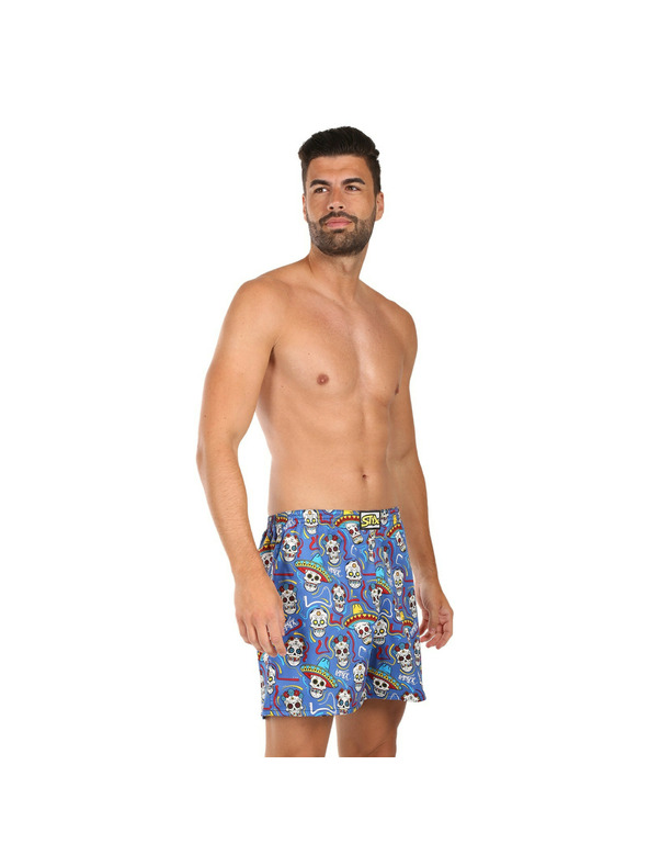 Styx Pantaloni da notte uomo Styx teschi