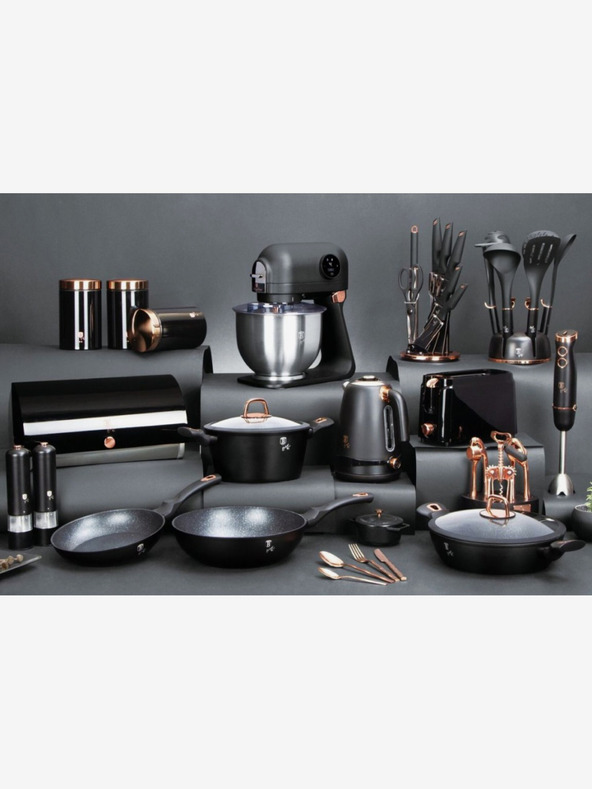 Berlingerhaus Macinino elettrico per pepe e sale BERLINGERHAUS Black Rose Collection