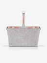 Reisenthel Cestino della spesa grigio con cornice rosa Reisenthel Carrybag