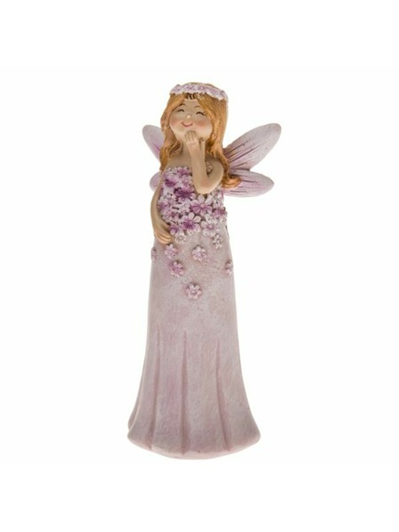 Casa de Engel Statuetta in poliresina 13cm - fiori, 6/72