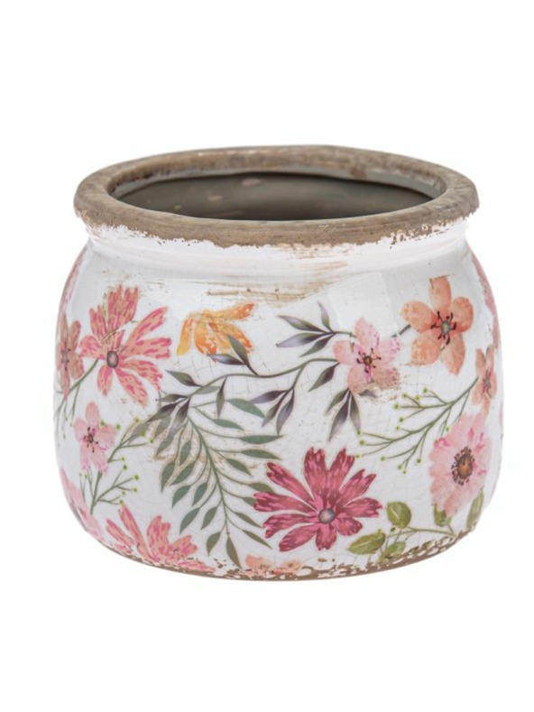 Casa de Engel Coperchio in ceramica per vaso da fiori, 4/24