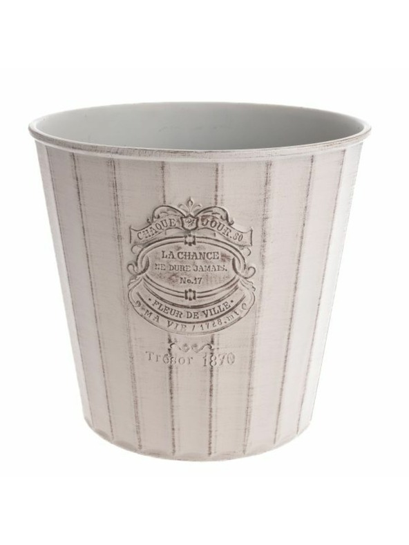 Casa de Engel Copertura per vaso - Plastica Eco, beige, 0/12