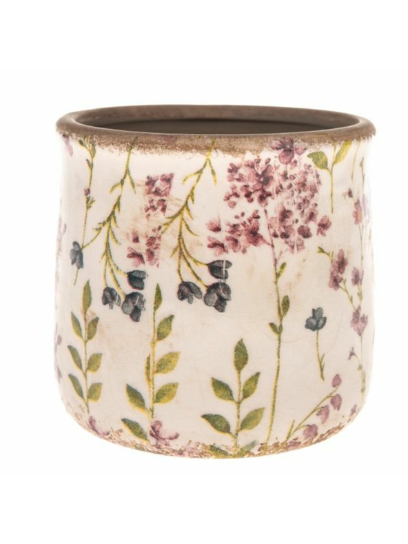 Casa de Engel Coperchio in ceramica per vaso da fiori, 4/24