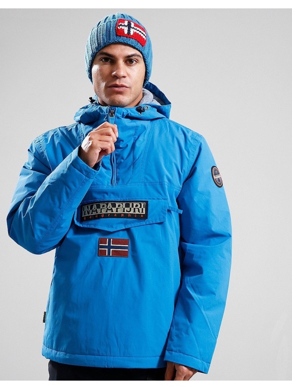 Napapijri Giacca blu Napapijri Rainforest Wint 3 Blue Sapphire da uomo