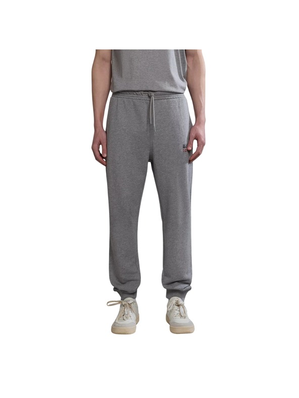 Napapijri Pantaloni sportivi grigi da uomo Napapijri M-Kashba Grey Melange