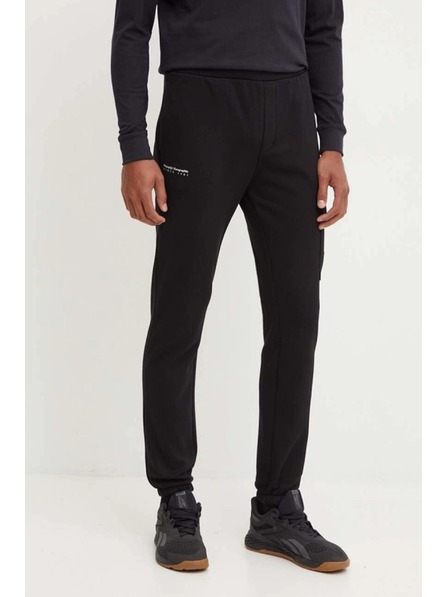 Napapijri Pantaloni della tuta neri da uomo Napapijri M-Badge Cargo