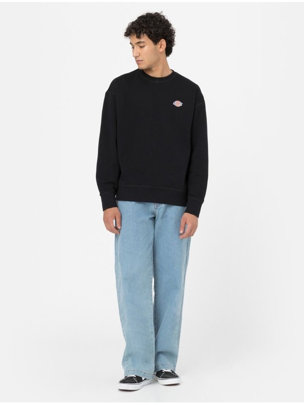 Dickies Felpa nera da uomo Dickies Millersburg Sweatshirt