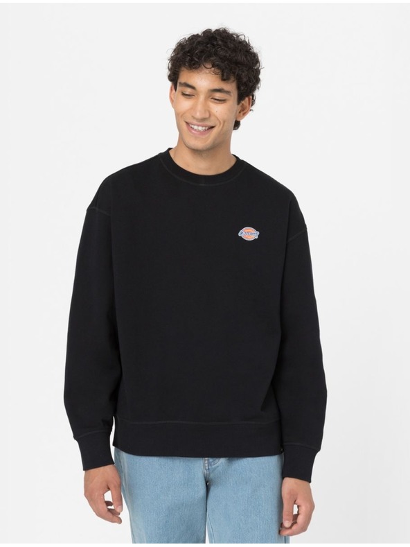 Dickies Felpa nera da uomo Dickies Millersburg Sweatshirt