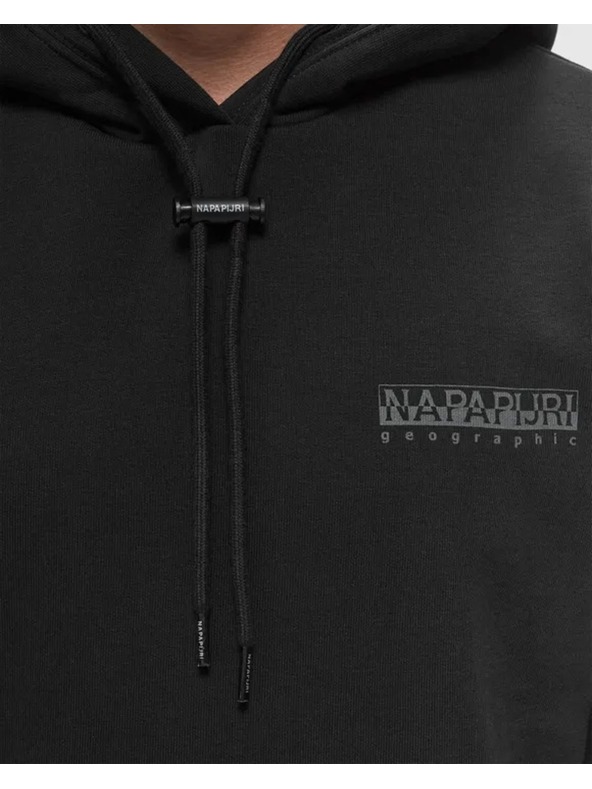 Napapijri Felpa nera da uomo Napapijri B-Albula Black