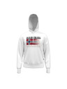Napapijri Felpa bianca con cappuccio da uomo Napapijri B-Kreis H 002 Bright White