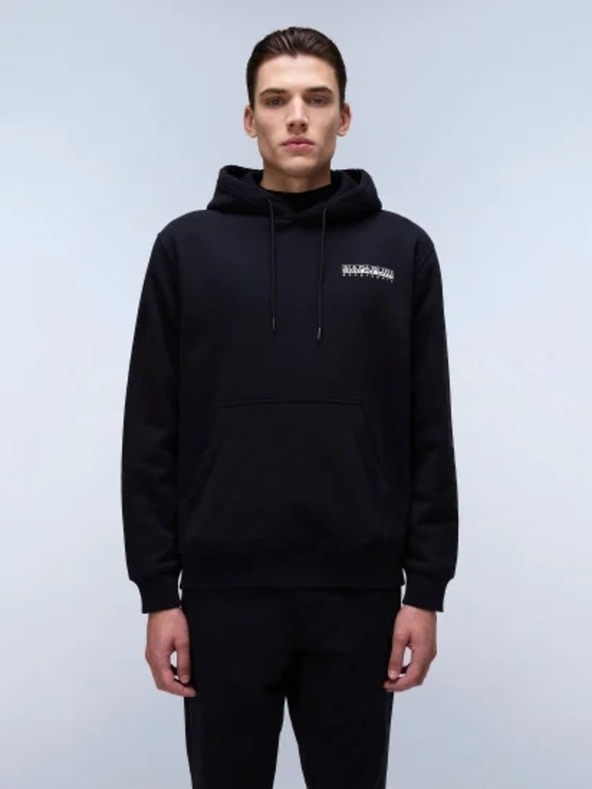 Napapijri Felpa nera da uomo Napapijri B-Linth H