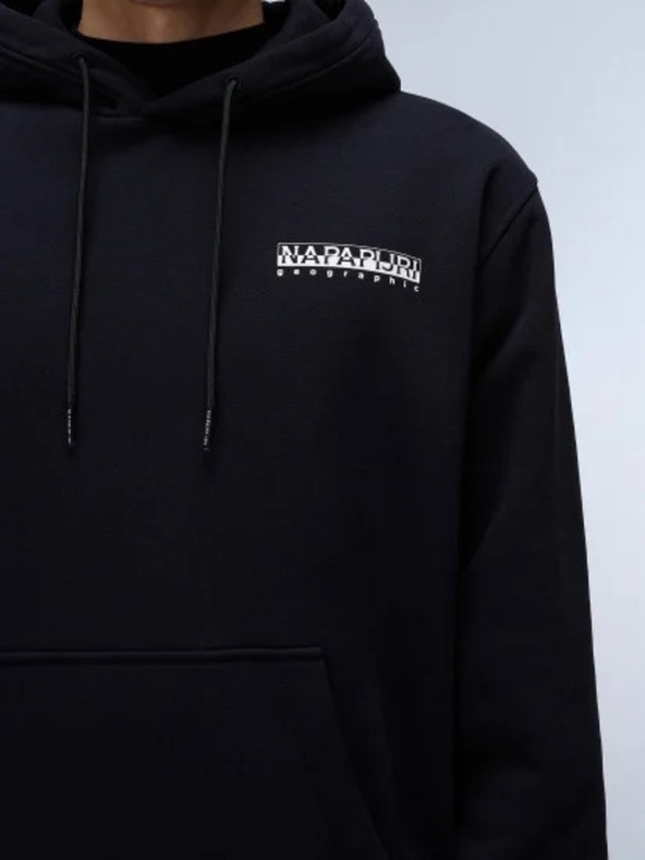 Napapijri Felpa nera da uomo Napapijri B-Linth H