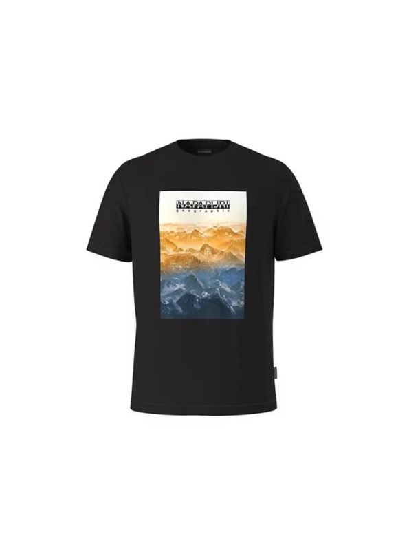 Napapijri Maglietta uomo nera Napapijri S-Rollin