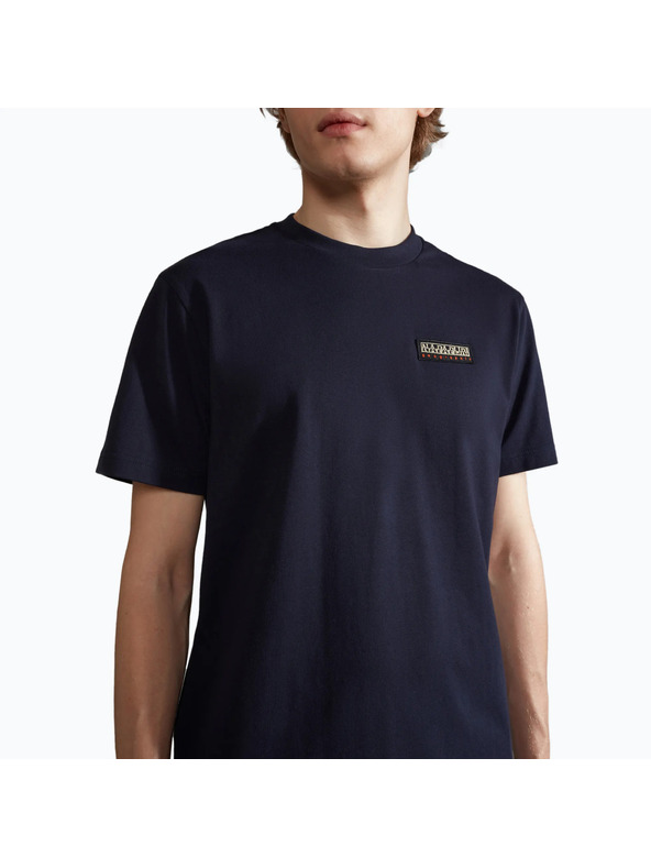 Napapijri T-shirt blu scura da uomo Napapijri s-iaato