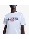 Napapijri T-shirt bianca da uomo Napapijri S-Aylmer