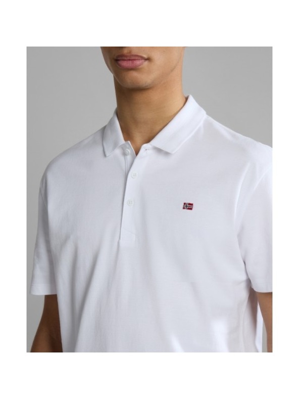Napapijri Polo bianca da uomo Napapijri 0021