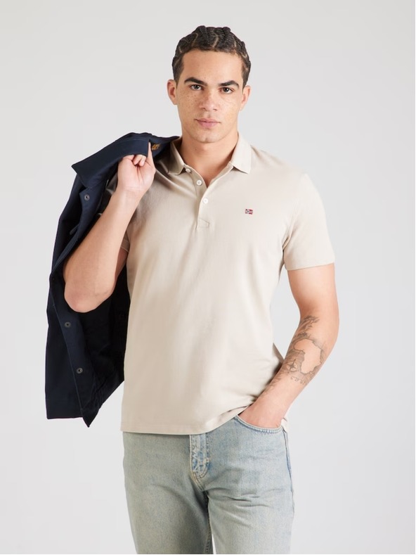 Napapijri Polo beige da uomo Napapijri g1x1
