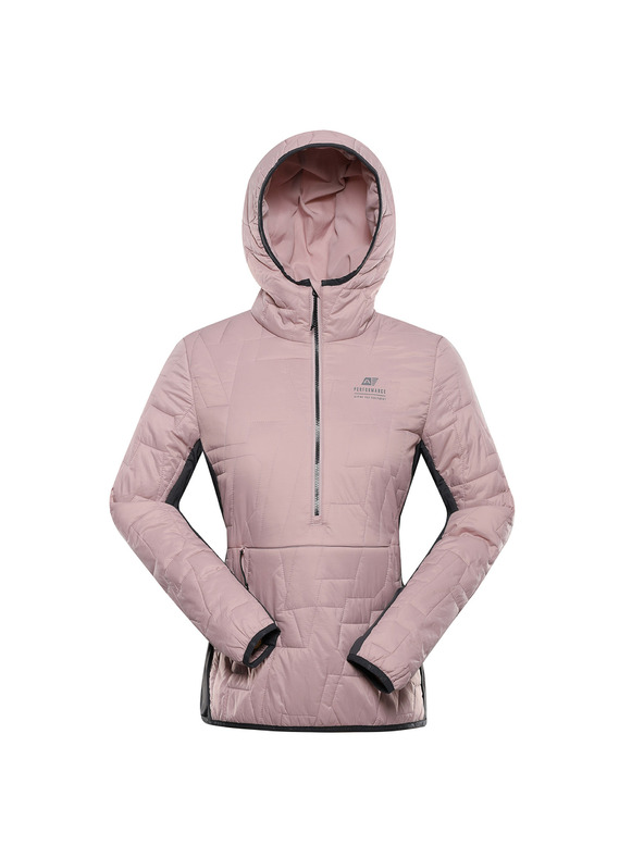 ALPINE PRO Giacca ultraleggera impermeabile da donna ALPINE PRO KAERA rosa pallido