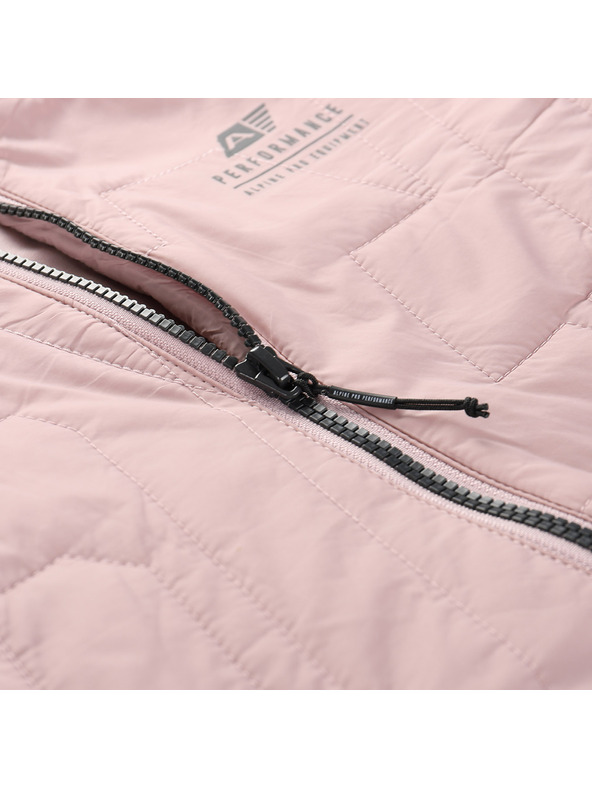 ALPINE PRO Giacca ultraleggera impermeabile da donna ALPINE PRO KAERA rosa pallido