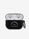 Karl Lagerfeld Cover in silicone Rue St Guillaume per Airpods Pro nera Karl Lagerfeld