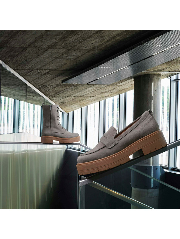 Geox Mocassini verde chiaro Geox Spherica EC7 da donna