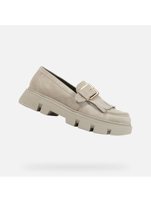 Geox Mocassini color crema Geox Vilde da donna