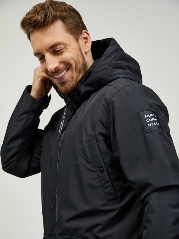 Sam 73 Cappotto nero da uomo SAM 73 Edward