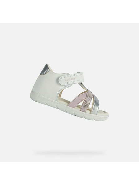 Geox Sandali bianchi ragazze Geox Alul