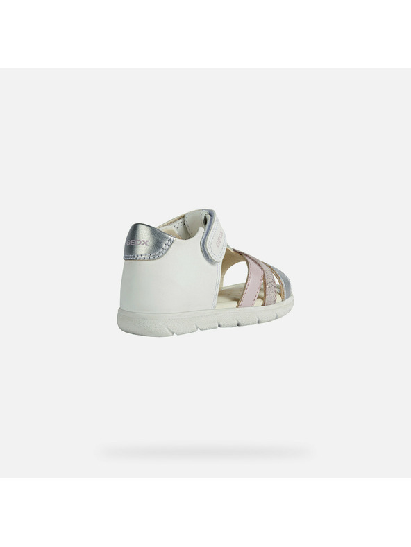 Geox Sandali bianchi ragazze Geox Alul