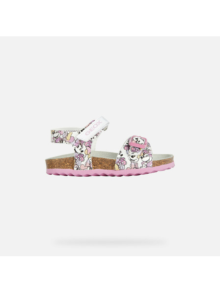 Geox Bianco Ragazze Geox Chalki Sandali
